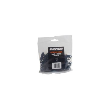 Quikcrimp UC0.5B Cable P Clamp 5mm Nylon Pkt 100