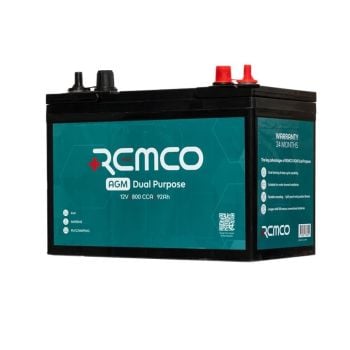 Remco 27M-800DPL Battery 12V 800CCA 92Ah Remco AGM DP Grp 27 Lh Neg Dt Dual Purpose