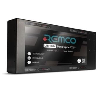 Remco RM12-220LFPXSL Battery 12V 220AH Remco Lithium Xtra Slimline M8 Terminals
