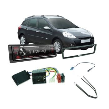 Renault Clio X85 2010-2012 Single DIN Head Unit Upgrade Kit