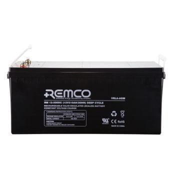 Remco Batteries Deep Cycle AGM RM12-200DC 12V 214.4 AH