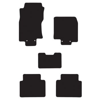 RubberTree Executive Rubber Car Floor Mats fits Renault Koleos 2016-on RN040TPR