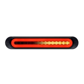 RoadVision BRS250ASR LED Rear Sequential Ind/Tail 12V Blacked Out