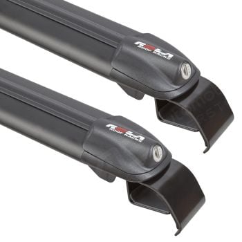 Rola Pair Flush Bar Roof Racks fits Skoda Octavia 3rd Gen 11/2013 on Raised Rail Mount RBXL196