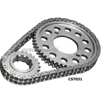 Rollmaster CS7031 Buick B/B Hp Steel Roller Set Nitrided 9 K/ Way Iwis Chain
