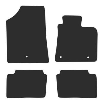 RubberTree ECO Carpet Car Mats fits Hyundai i30 2nd Gen Hatch 12-17 HY015RCBL