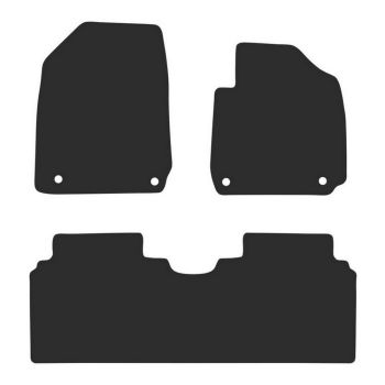 RubberTree ECO Carpet Car Mats fits Hyundai Ioniq 6 2022-on HY083RCBL