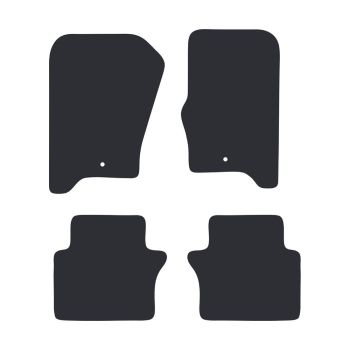 RubberTree Eco Carpet Car Mats fits Land Rover Range Rover Sport 1st Gen L320 Facelift 10-13 LR017RCBL