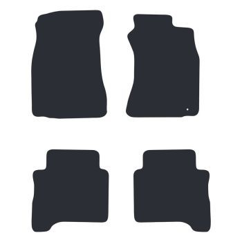 RubberTree Eco Carpet Car Mats fits Toyota Hilux Surf 2nd Gen 90-96 TY002RCBL