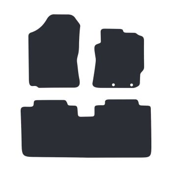 RubberTree Eco Carpet Car Mats fits Toyota Corolla 11th Gen E160 Wagon 12-18 TY130RCBL