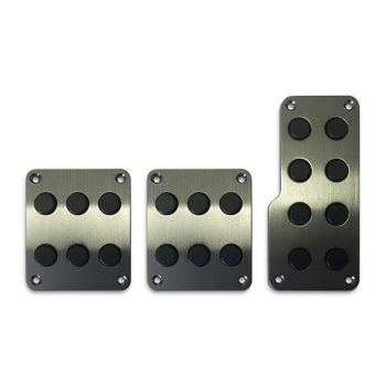 SAAS SPKM8583 Pedal Pad Kit Charcoal Steel Manual