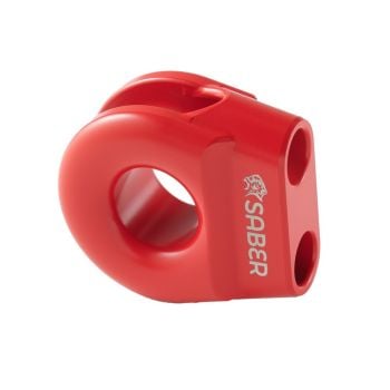 Saber Offroad 6061 Aluminium Spliced Winch Thimble Cerakote Red SBR-SWT2CR