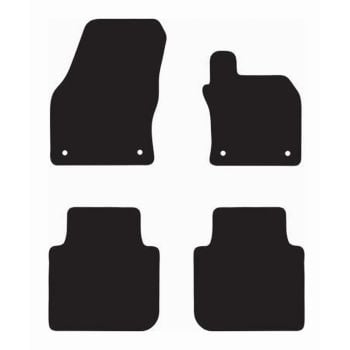 RubberTree Executive Rubber Car Floor Mats fits Skoda Kodiaq 5 Seater 17-25 SK018TPR