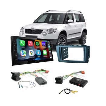 Skoda Yeti 2011-2014 Apple CarPlay Android Auto Head Unit Upgrade Kit