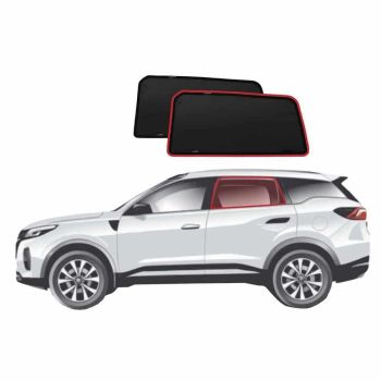 Snap Shades CHY002-2 Rear Window Shades fits Chery Tiggo 7 Pro/Tiggo 7 Plus 2020-on