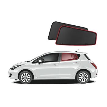 Snap Shades NIS031-2 Rear Window Shades fits Nissan Leaf 10-17