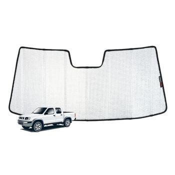 Snap Shades NIS040-5 Front Windscreen Sun Shade fits Nissan Navara 97-15