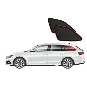 Snap Shades SKO013-3 Port Window Shades fits Skoda Octavia Wagon 2019-on
