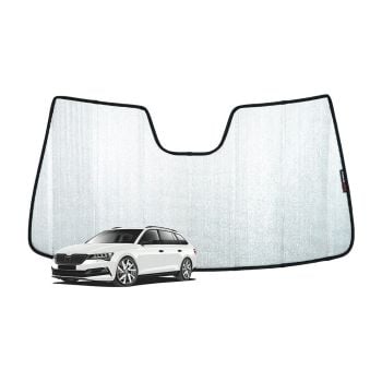 Snap Shades SKO014-5 Front Windscreen Sun Shade fits Skoda Superb Wagon/Liftback/Sedan 15-24