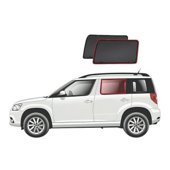 Snap Shades SKO015-2 Rear Window Shades fits Skoda Yeti 09-17