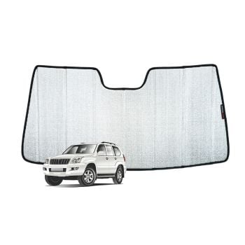 Snap Shades TOY006-5 Front Windscreen Sun Shade fits LandCruiser Prado 120 Series 03-09