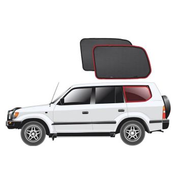 Snap Shades TOY011-3 Port Window Shades fits LandCruiser 100/105 Series 98-07