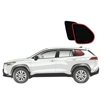 Snap Shades TOY055-3 Port Window Shades fits Toyota Corolla Cross 2020-on