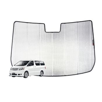 Snap Shades TOY071-5 Front Windscreen Sun Shade fits Toyota Alphard 02-08
