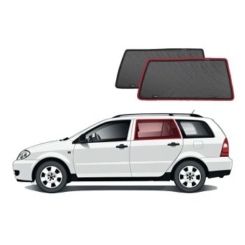 Snap Shades TOY074-2 Rear Window Shades fits Toyota Corolla Wagon 00-07