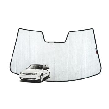 Snap Shades VW037-5 Front Windscreen Sun Shade fits Volkswagen Golf Hatchback/Wagon 97-06