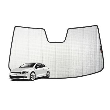 Snap Shades VW043-5 Front Windscreen Sun Shade fits Volkswagen Scirocco 08-17