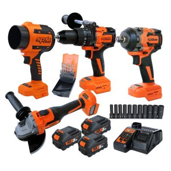 SP Tools Cordless 18V Multi-Trade Combo Kit SP83188