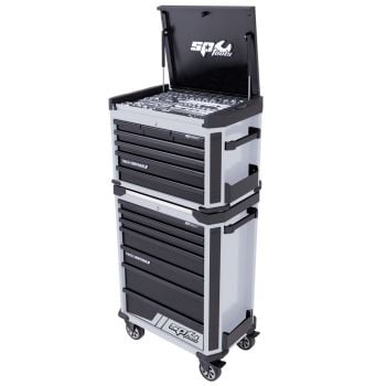 SP Tools Tech Series Tool Kit 282pc Metric/SAE Light Grey SP52265DLG
