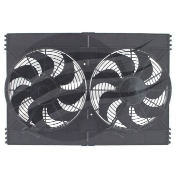 SPAL EF3566 Fan Spal Twin 12" Inc Shroud 12V Va50-Ap70//Ll-66A +