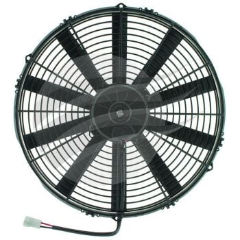 SPAL EF3610 Fan 16" Straight 24V Pusher Spal Airflow 3430 M3/H 9.3A