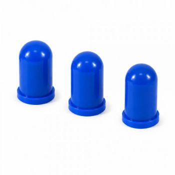 Speco Meter 7mm Globe Assembly Bulb Covers Blue 3 pack 550-02B