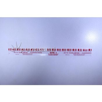 Speed-Pro FSPR1 Plastigauge Flexigauge Red .002 -006 Check Bearing Clearances