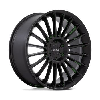 Status VENTI 24x10 5x120 +35 Offset Black Wheel