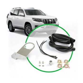 SAAS ST1203 Oil Catch Tank Install Kit fits Prado 150 Series 2.8L 2015 On
