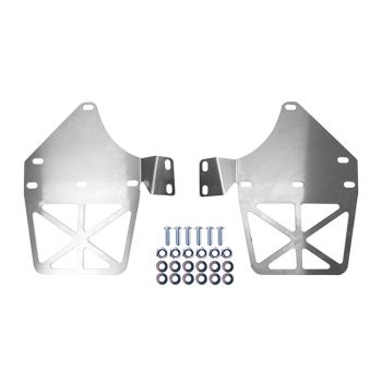 Superior -12 Offset Mudflap Brackets Suitable for Toyota LandCruiser 76/79 Series 02/2007 10/2022 Pre-Facelift GXL Only Front Pair SUP-79MUDFLAPFR12-V2