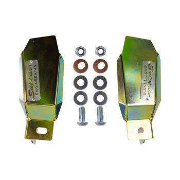 Superior Rear Shock Guards Suitable For Toyota LandCruiser 300 Series Pair SUP-SHOCKGRD-LC300