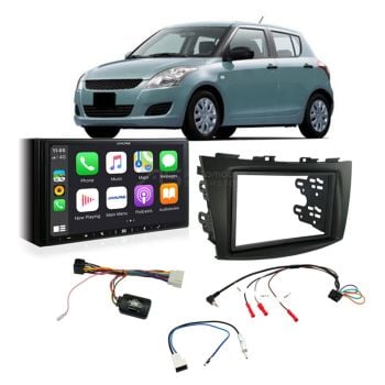 Suzuki Swift 2011-2017 Apple CarPlay Android Auto Head Unit Upgrade Kit