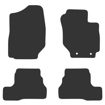 RubberTree Luxury Carpet Car Floor Mats fits Suzuki Jimny Auto 2018-on SZ062-01LXBL