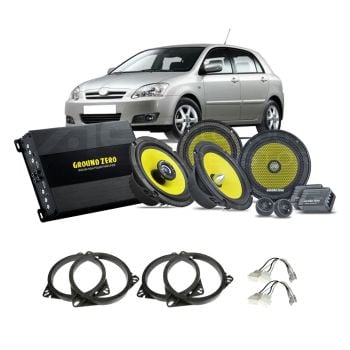 Toyota Corolla Speaker Upgrade Sedan Hatch 2002-2011