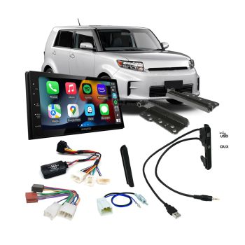 Toyota Rukus (Rumion) 2010-2015 Apple CarPlay Android Auto Head Unit Upgrade Kit