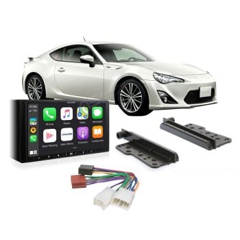 Toyota 86 GT86 2012-2015 Apple CarPlay Android Auto Head Unit Upgrade