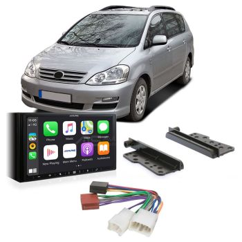 Toyota Avensis Verso 2000-2009 Apple CarPlay Android Auto Head Unit Upgrade Kit