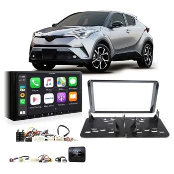 Toyota C-HR 2016-2019 Apple CarPlay Android Auto Head Unit Upgrade Kit