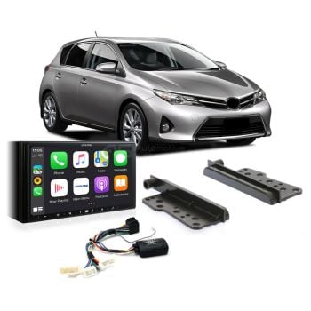 Toyota Corolla 2012-2015 Hatch without Touch-Screen Display Apple CarPlay Android Auto Head Unit Upgrade Kit