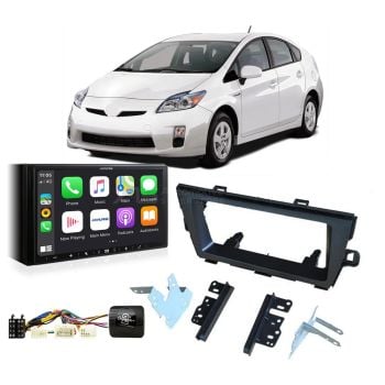 Toyota Prius 2009 on Apple CarPlay Android Auto Head Unit Upgrade Kit